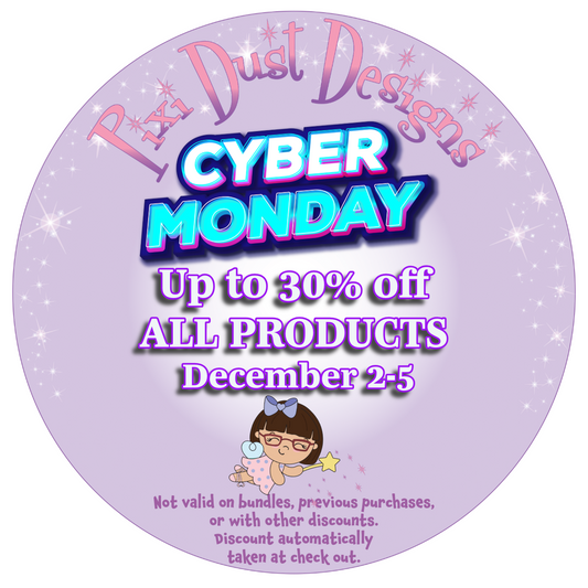 Cyber Monday Sale!