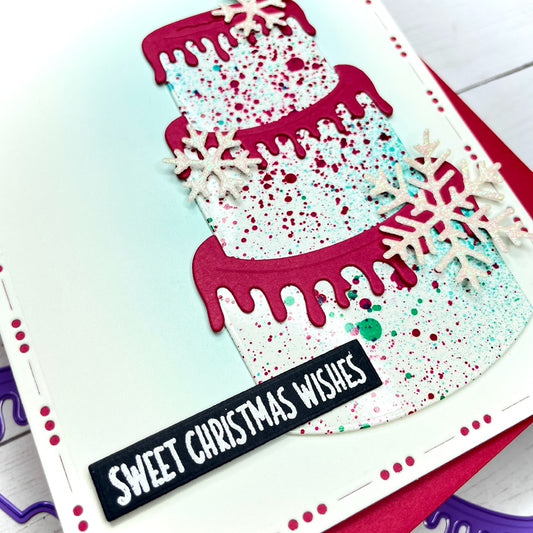 Yummy Christmas Cake with Guest Designer Carrianne Baual