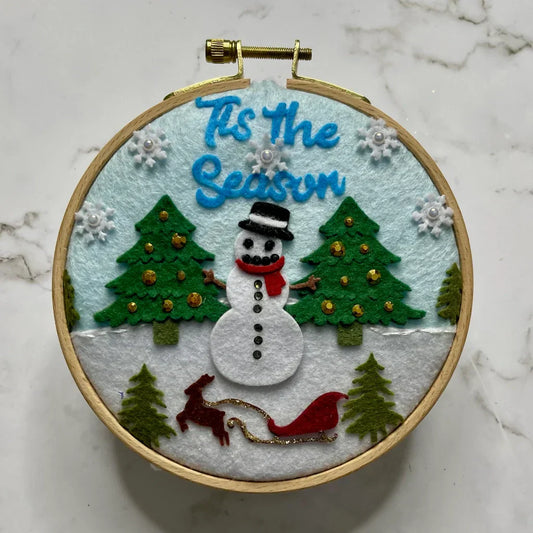 Felt Winter Scene!