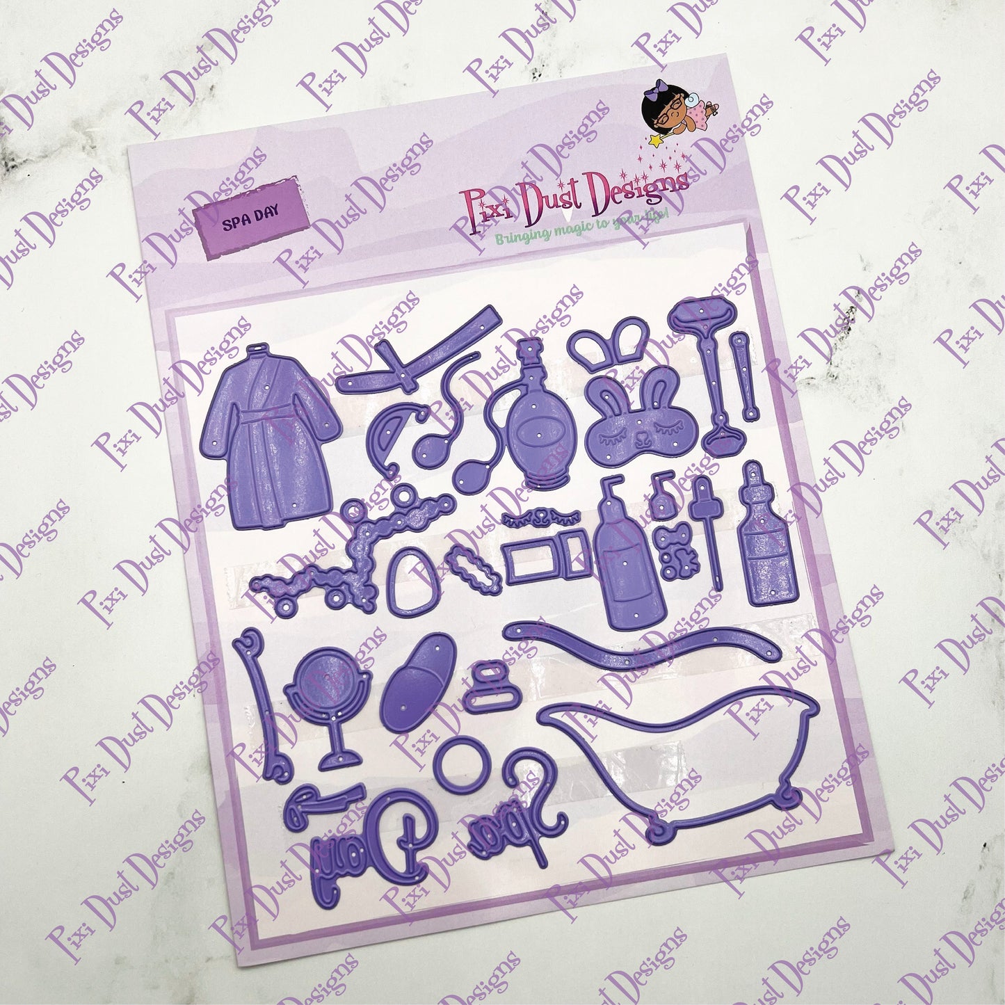 Spa Day Die set