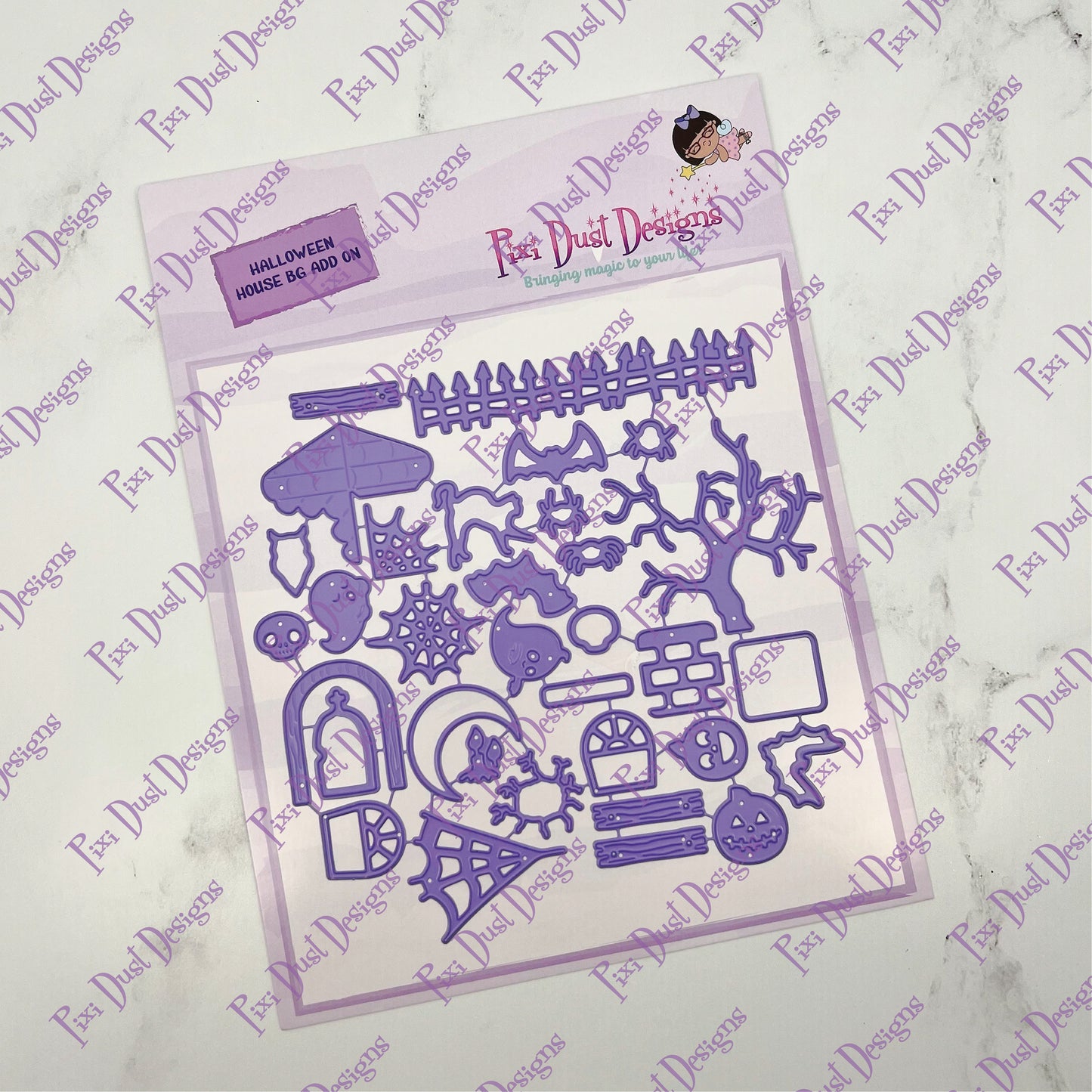 Halloween House BG Add On Die