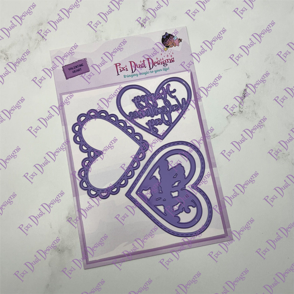 Valentine Heart Die Set