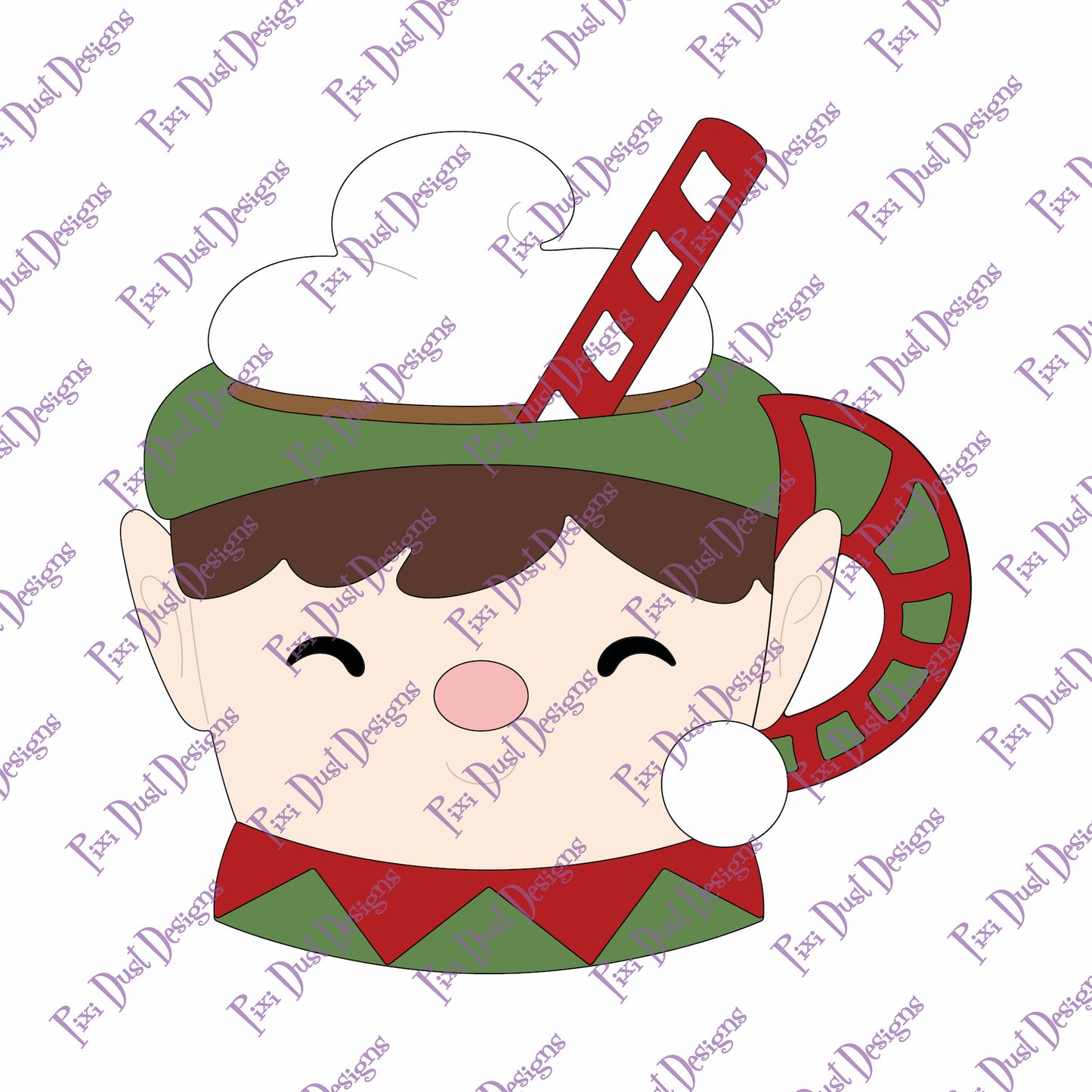 Elf Mug Die