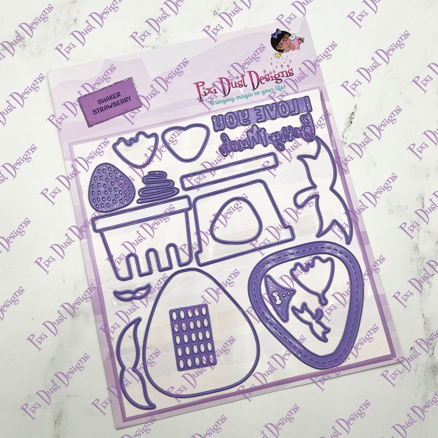 Shaker Strawberry Die set