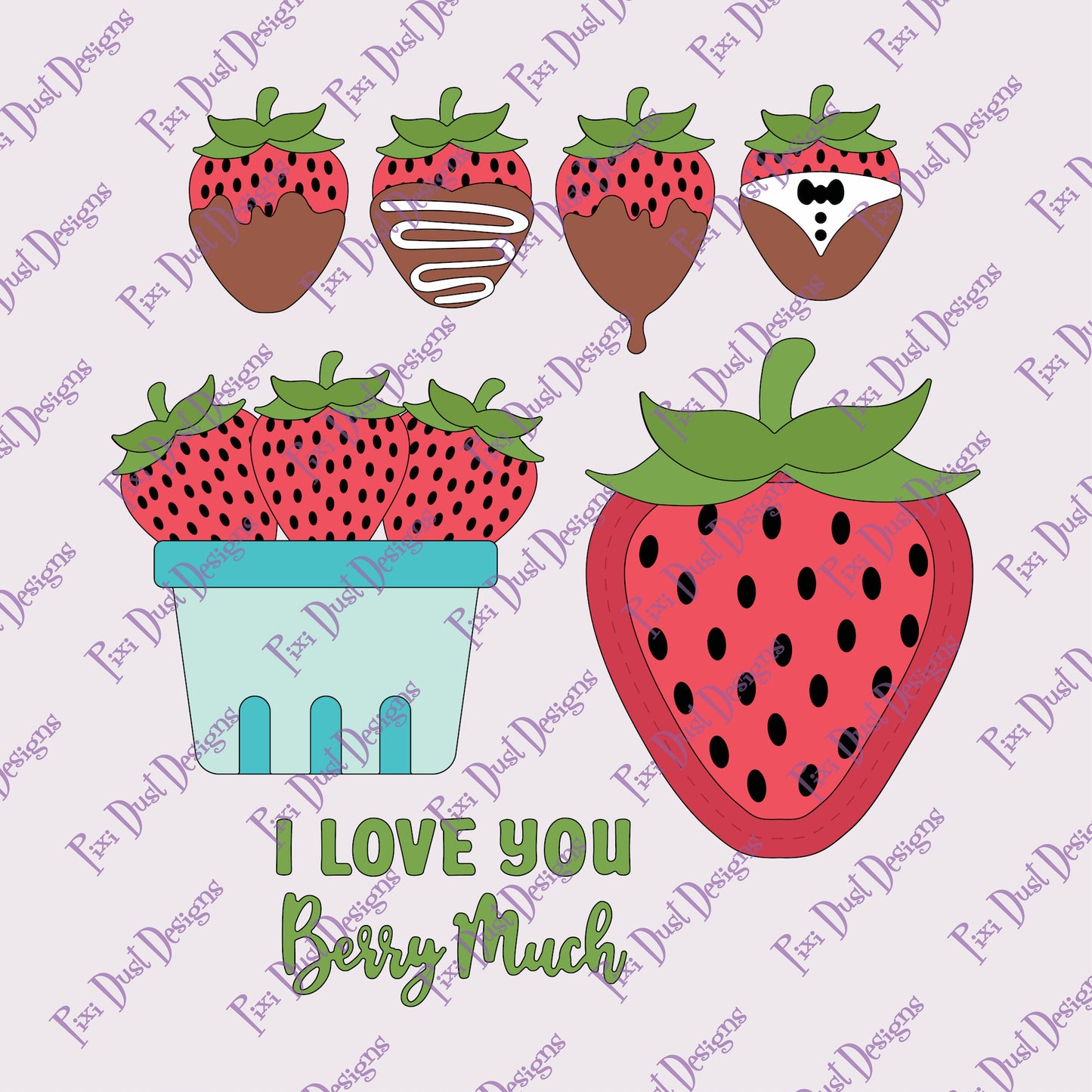 Shaker Strawberry Die set