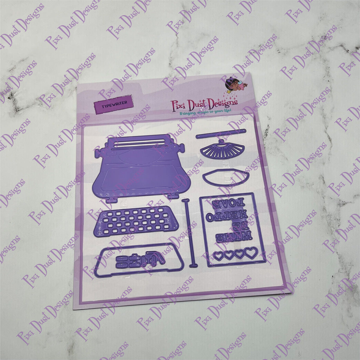 Typewriter Die Set