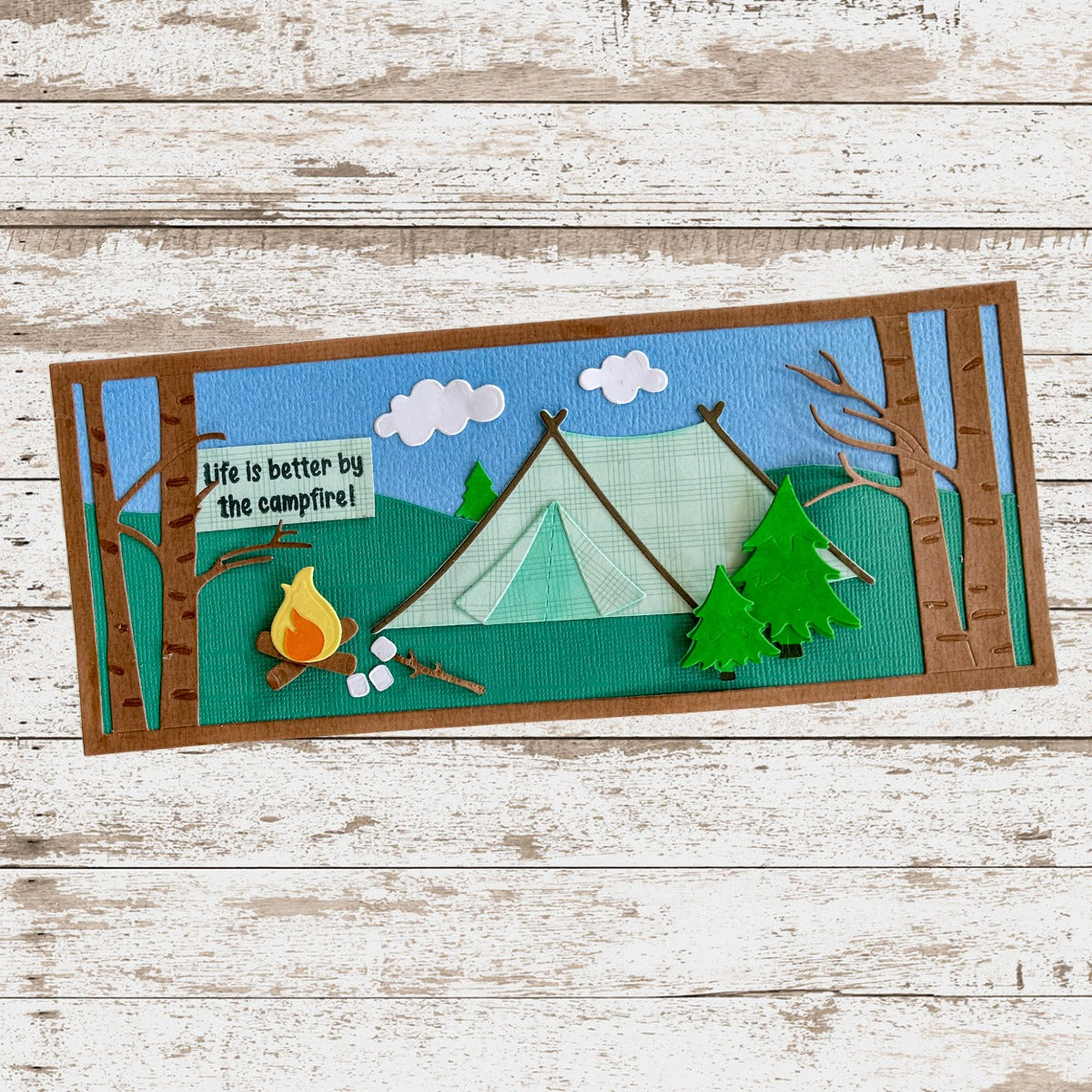 Camping Day Die Set