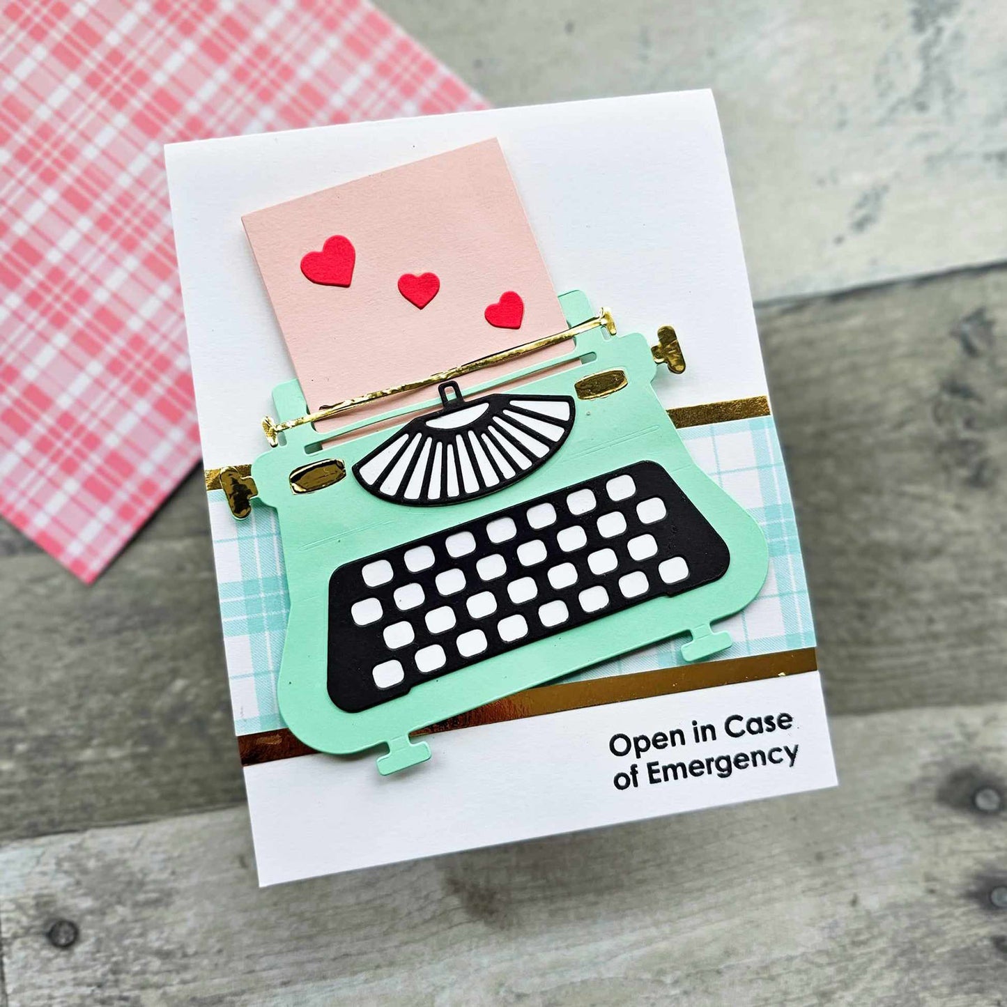 Typewriter Die Set