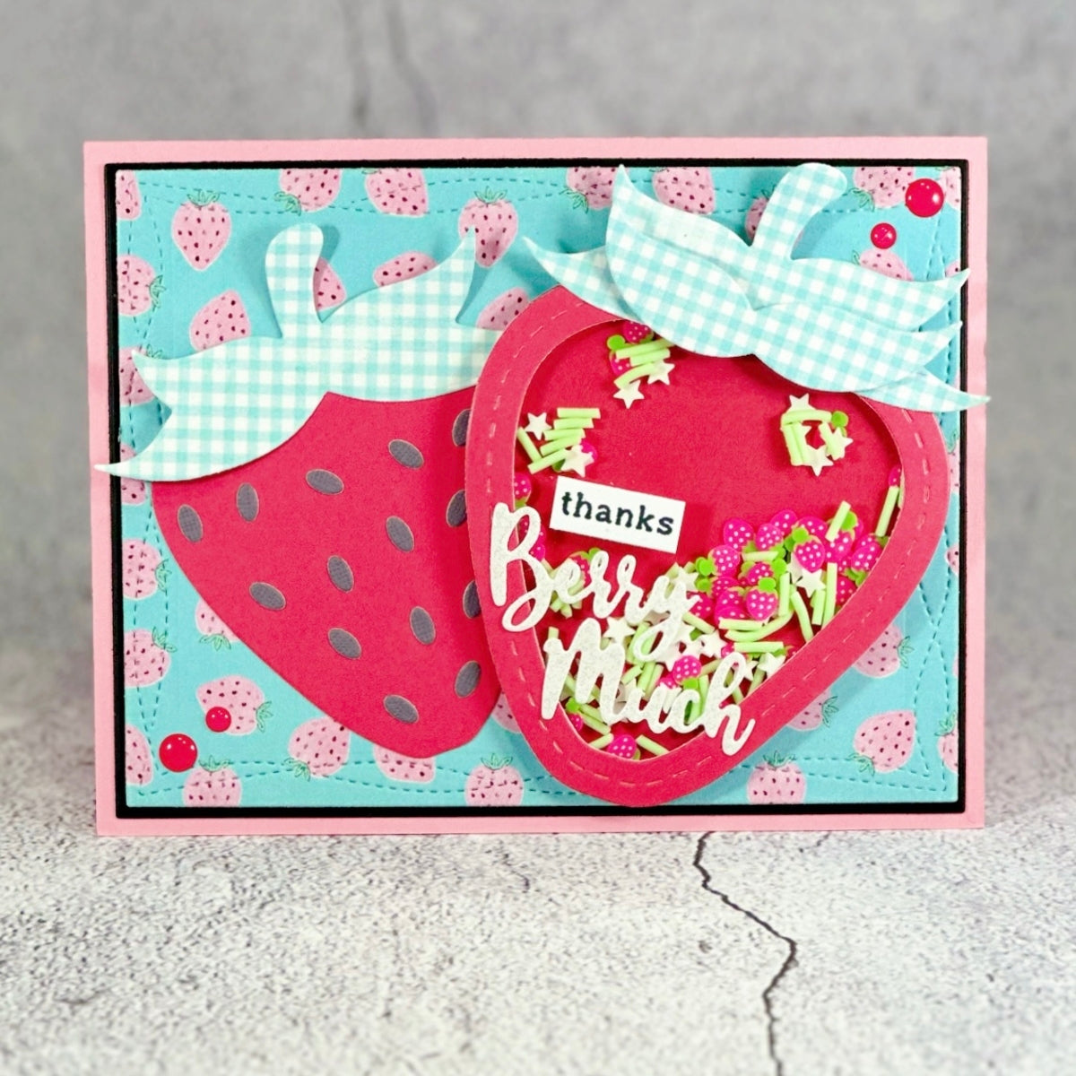 Shaker Strawberry Die set