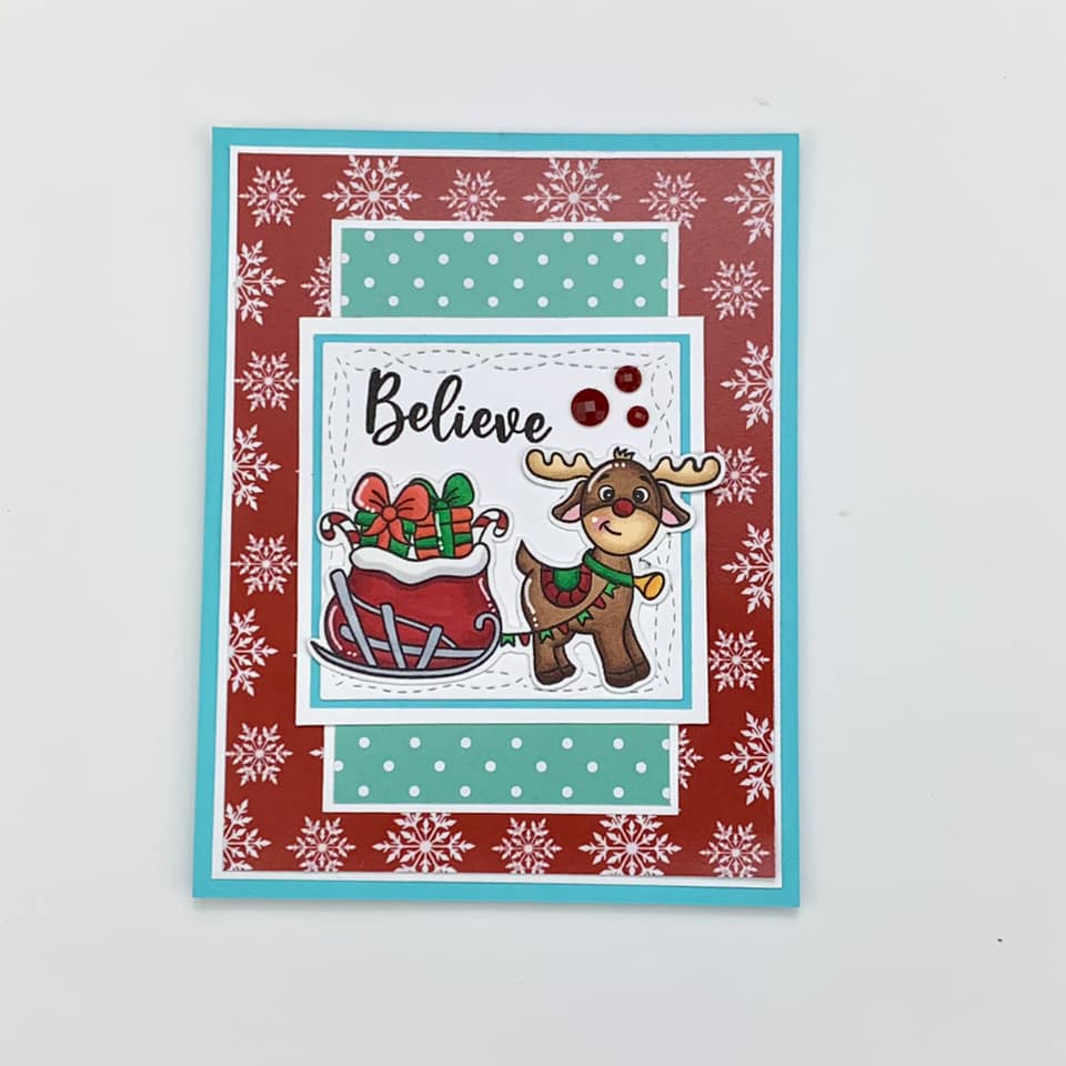 Happy Holidays Stamp