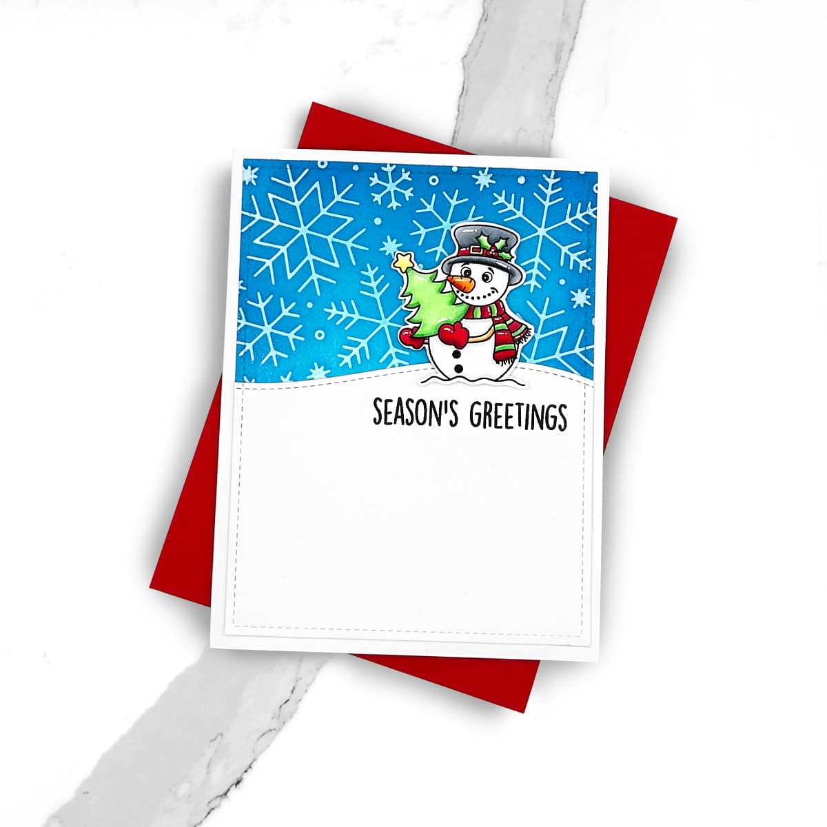 Happy Holidays Stamp
