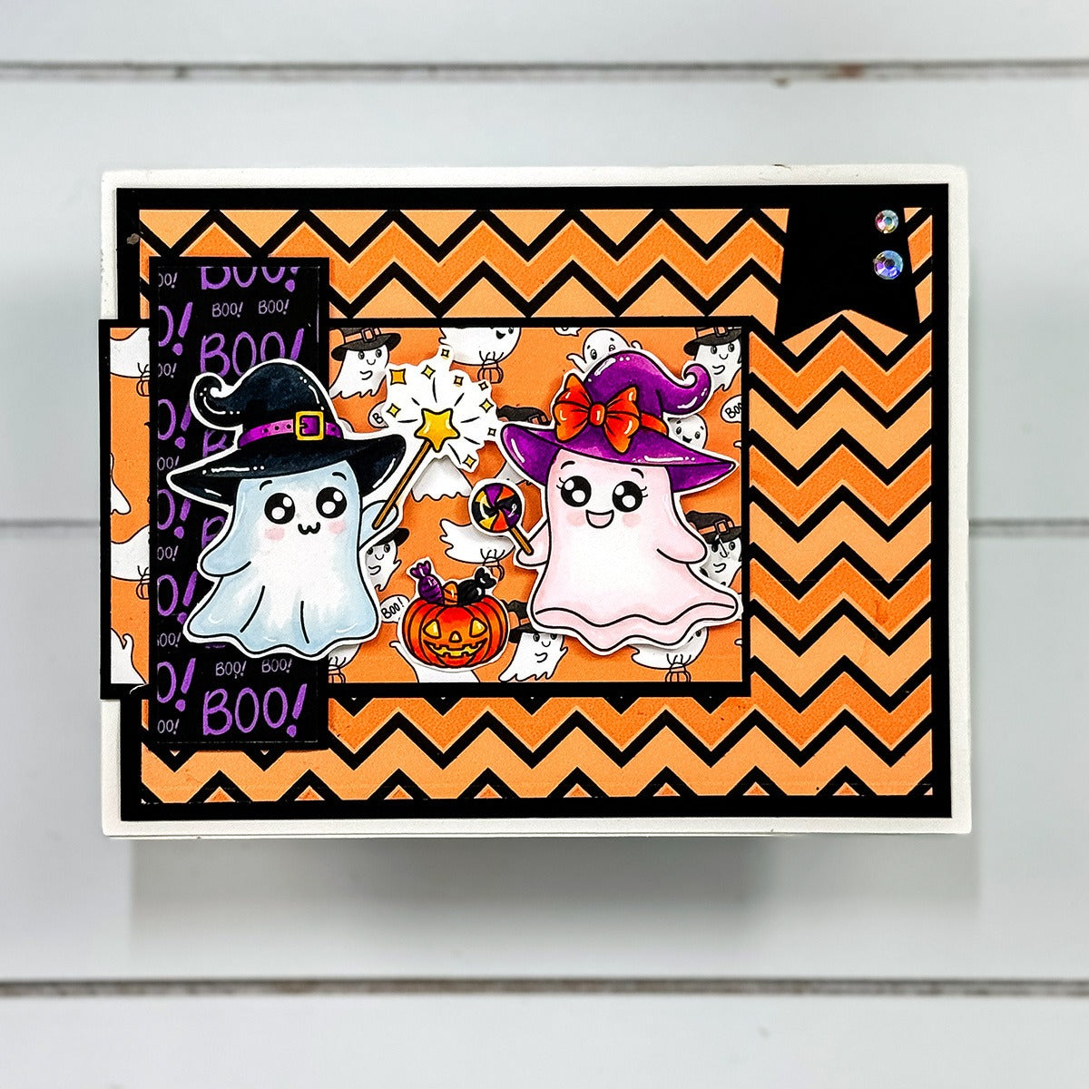 Halloween Ghost Stamp