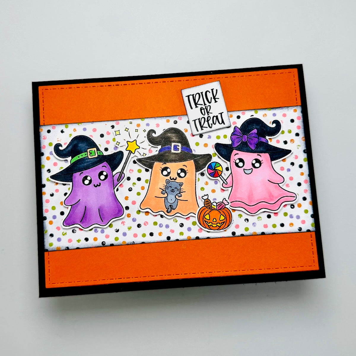 Halloween Ghost Stamp