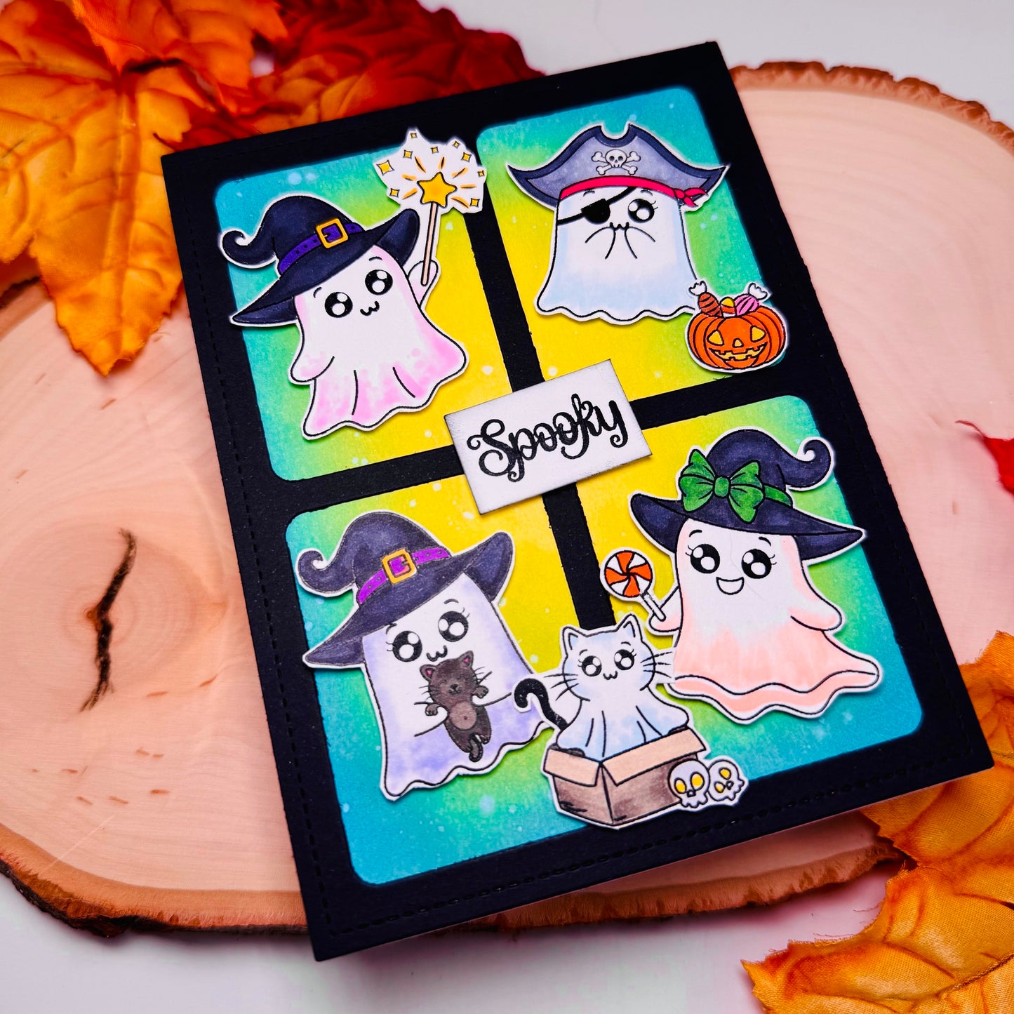 Halloween Ghost Stamp