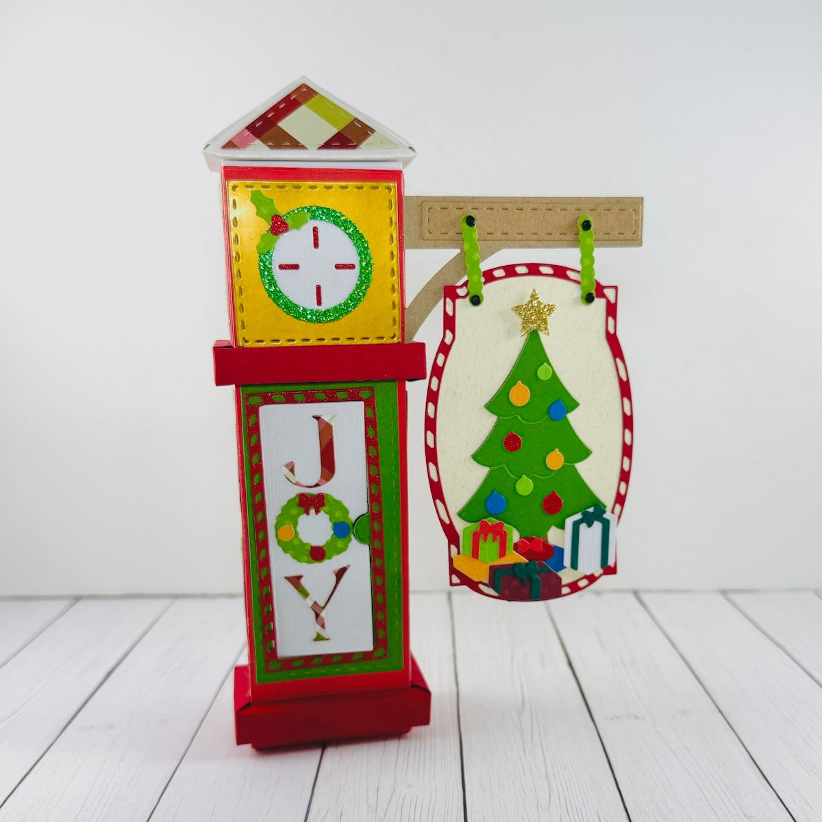 Christmas Tree Grandfather Clock Add-On