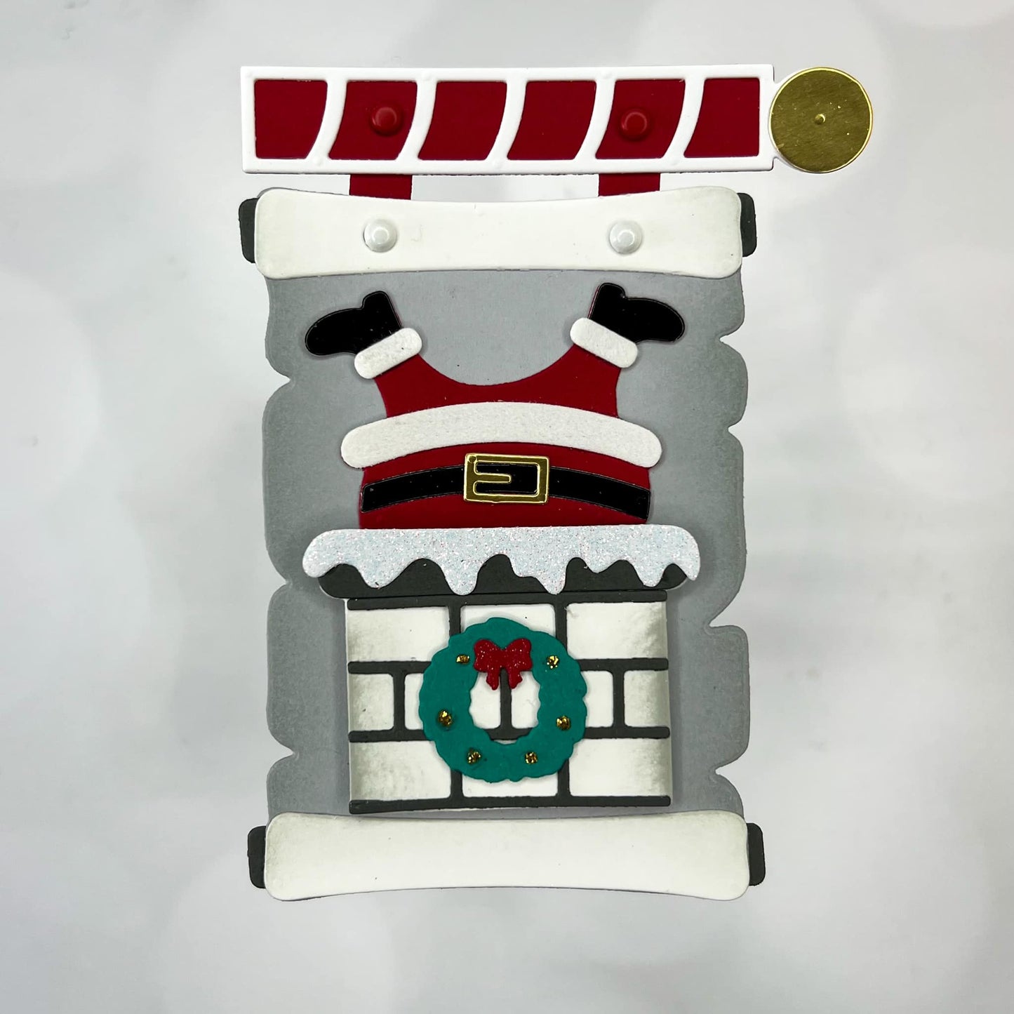 Christmas Chimney Grandfather Clock Add-On