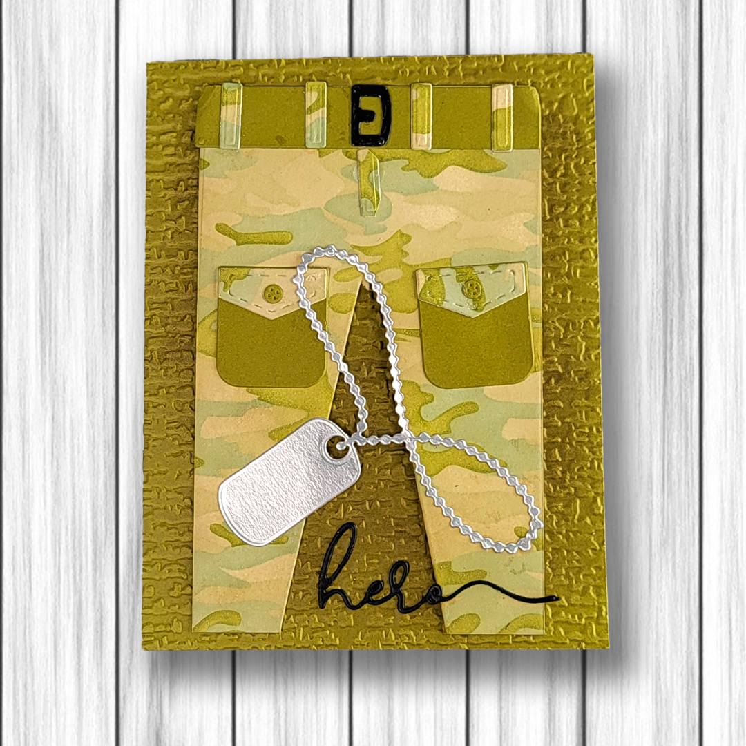 Vest Gift bag Add-on Die