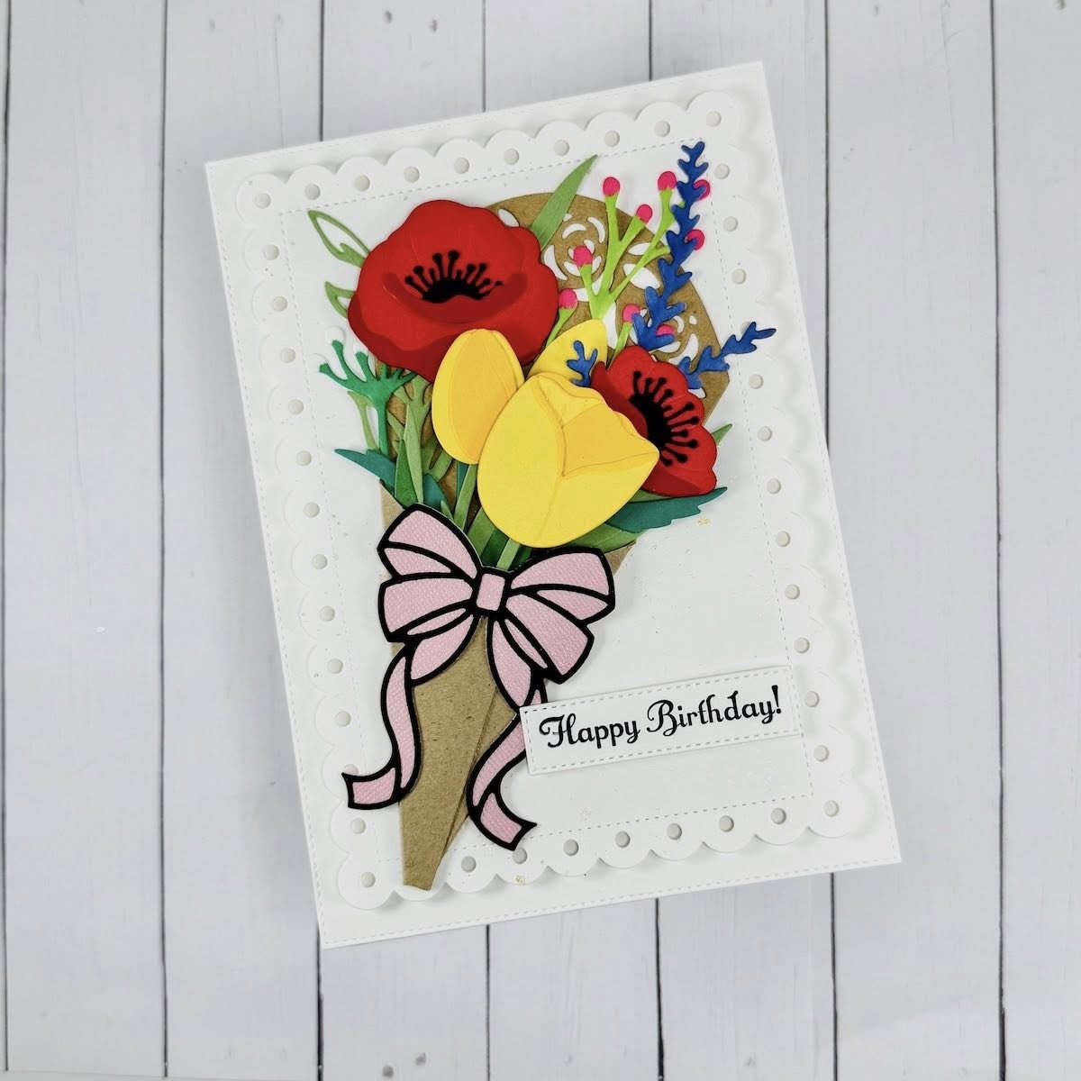 Bouquet Wrap Die
