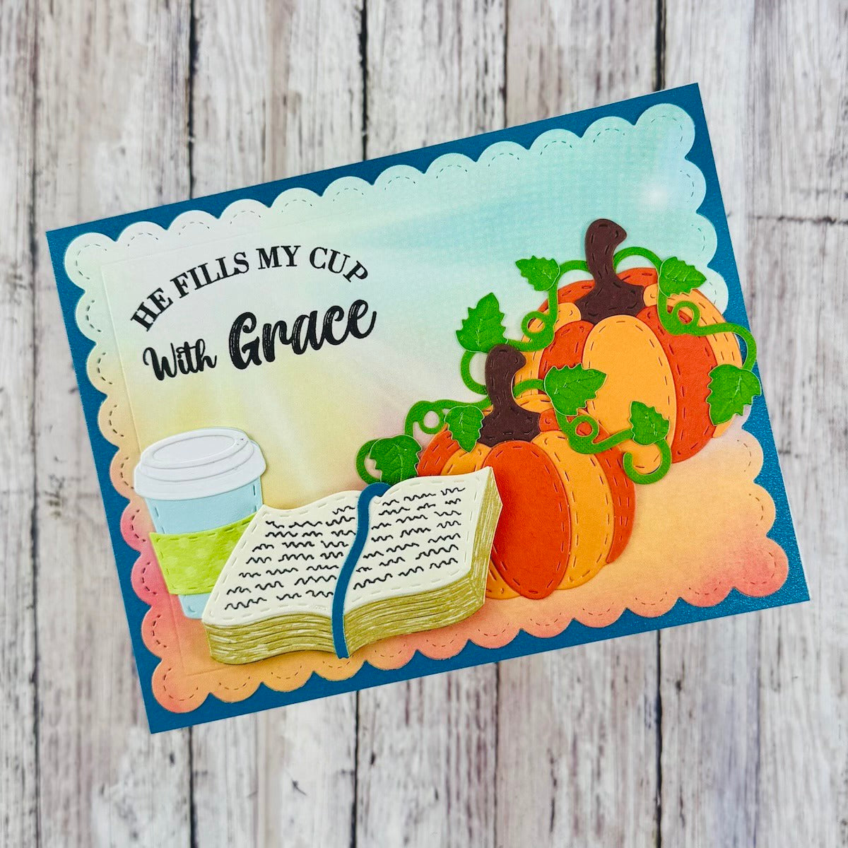 He Fills my Cup with Grace Die