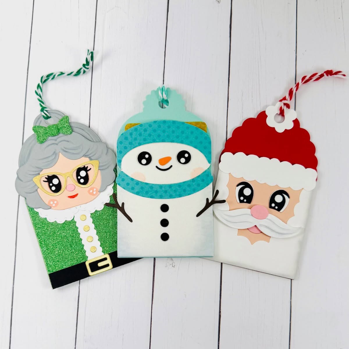 Christmas gift card holder Bundle