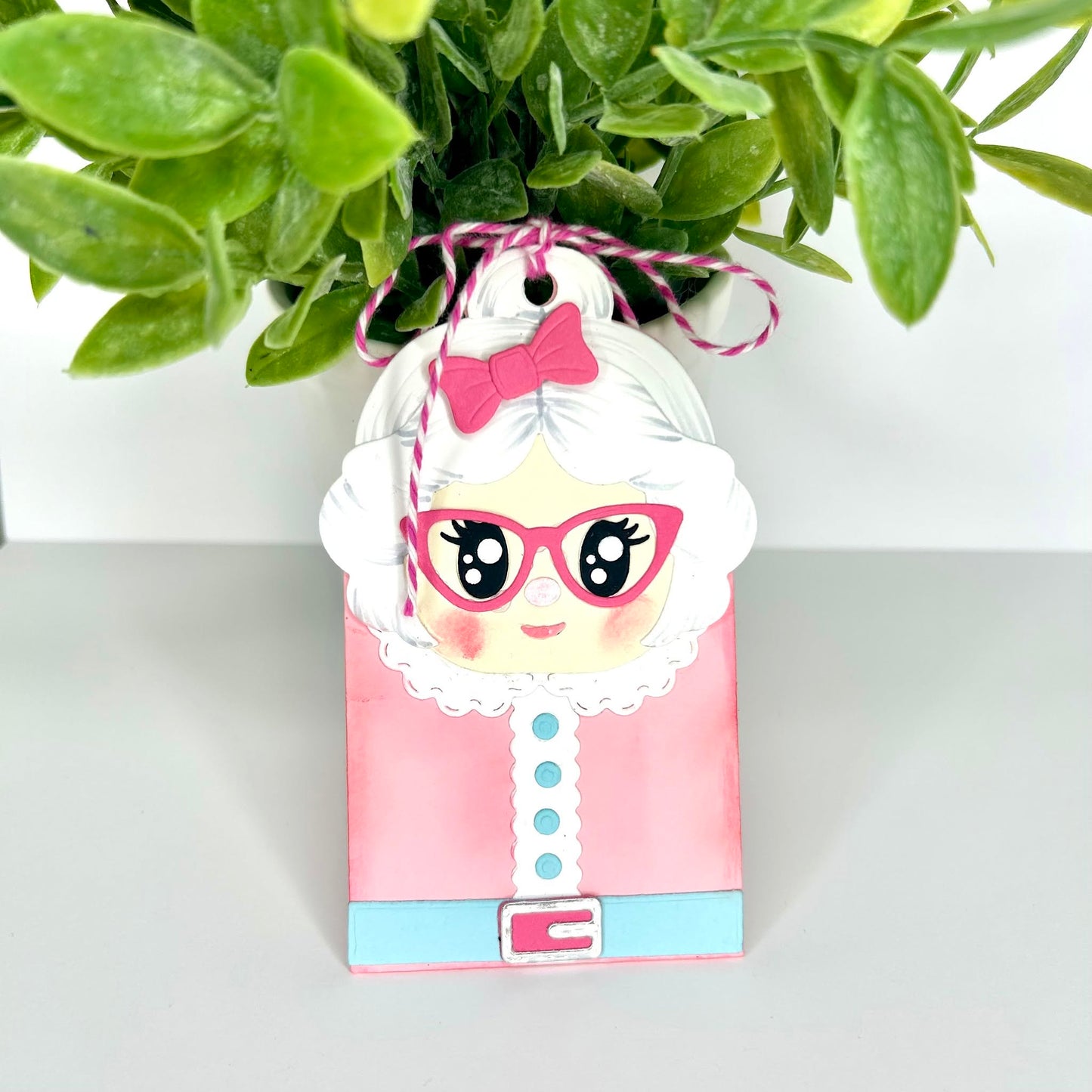 Mrs. Claus Pocket Tag