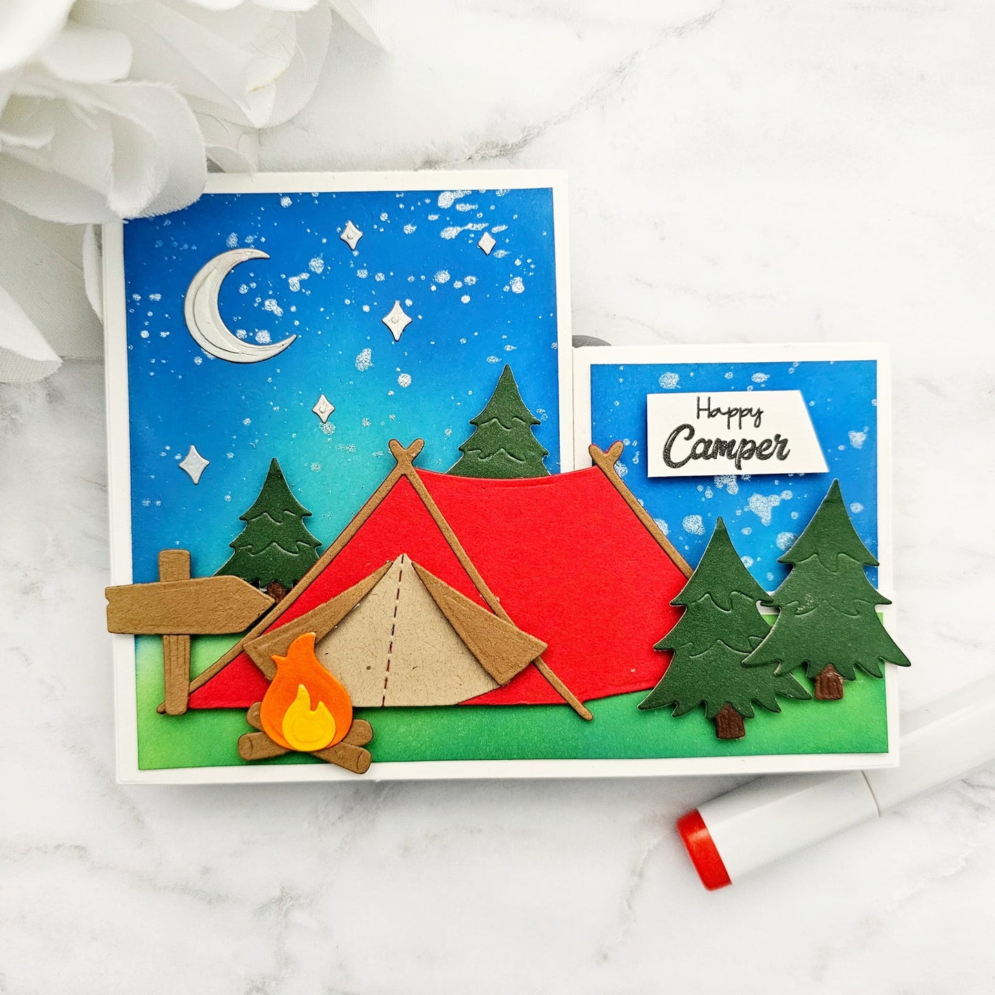 Camping Day Die Set