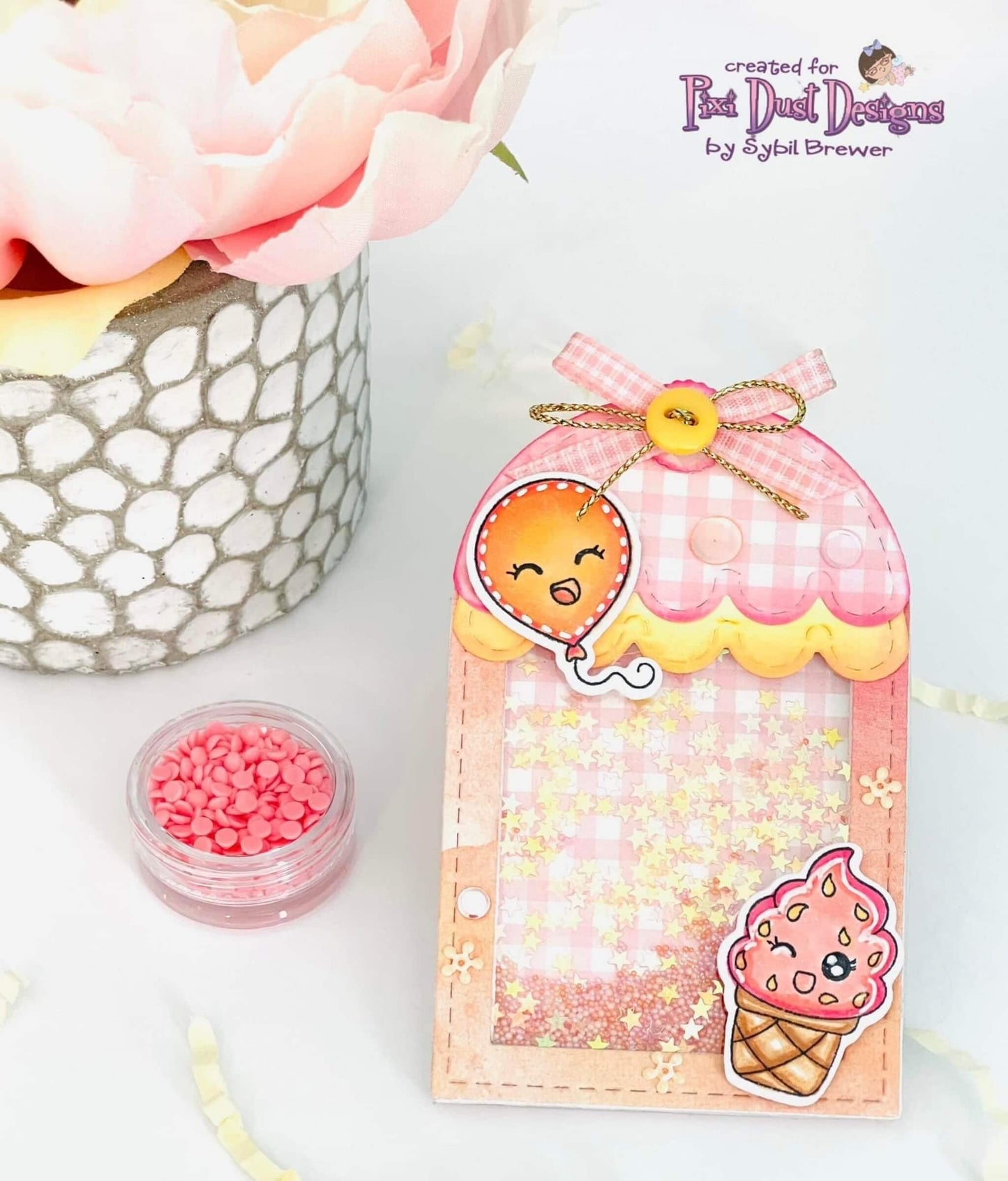 It's Your Birthday stamp and Pixi Cuts Die Bundle