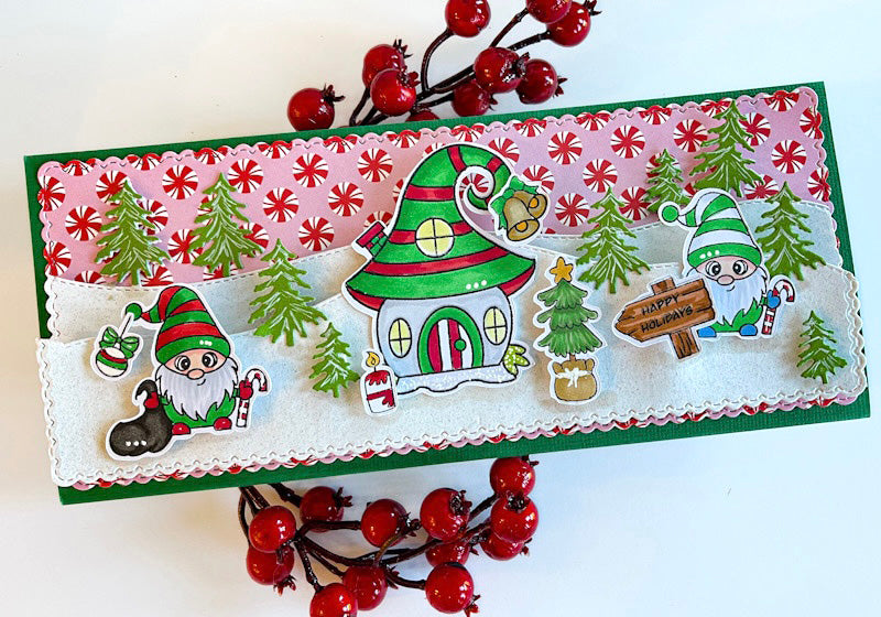 Christmas Gnomes Stamp Set