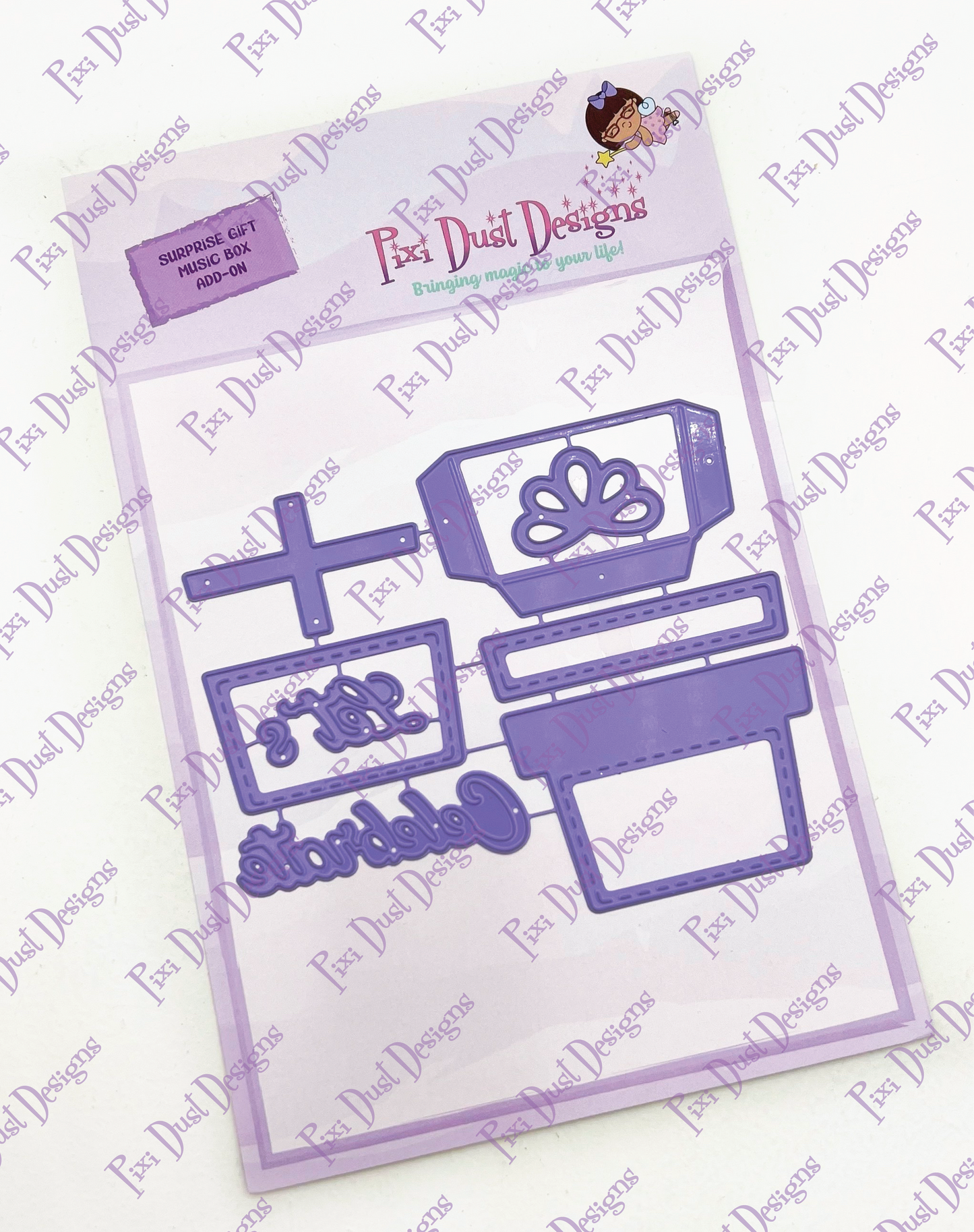 Surprise Gift Music Box Add-On Die set