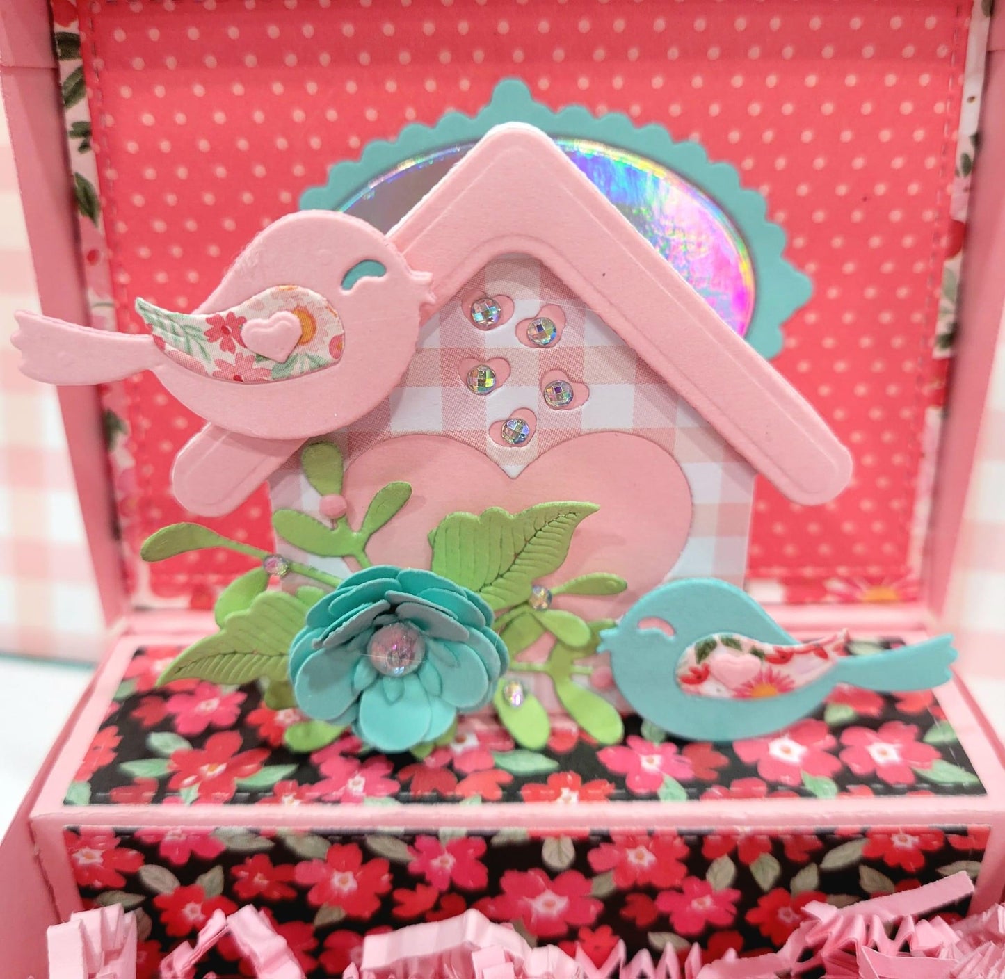 Love Birds Music Box Add-on Die