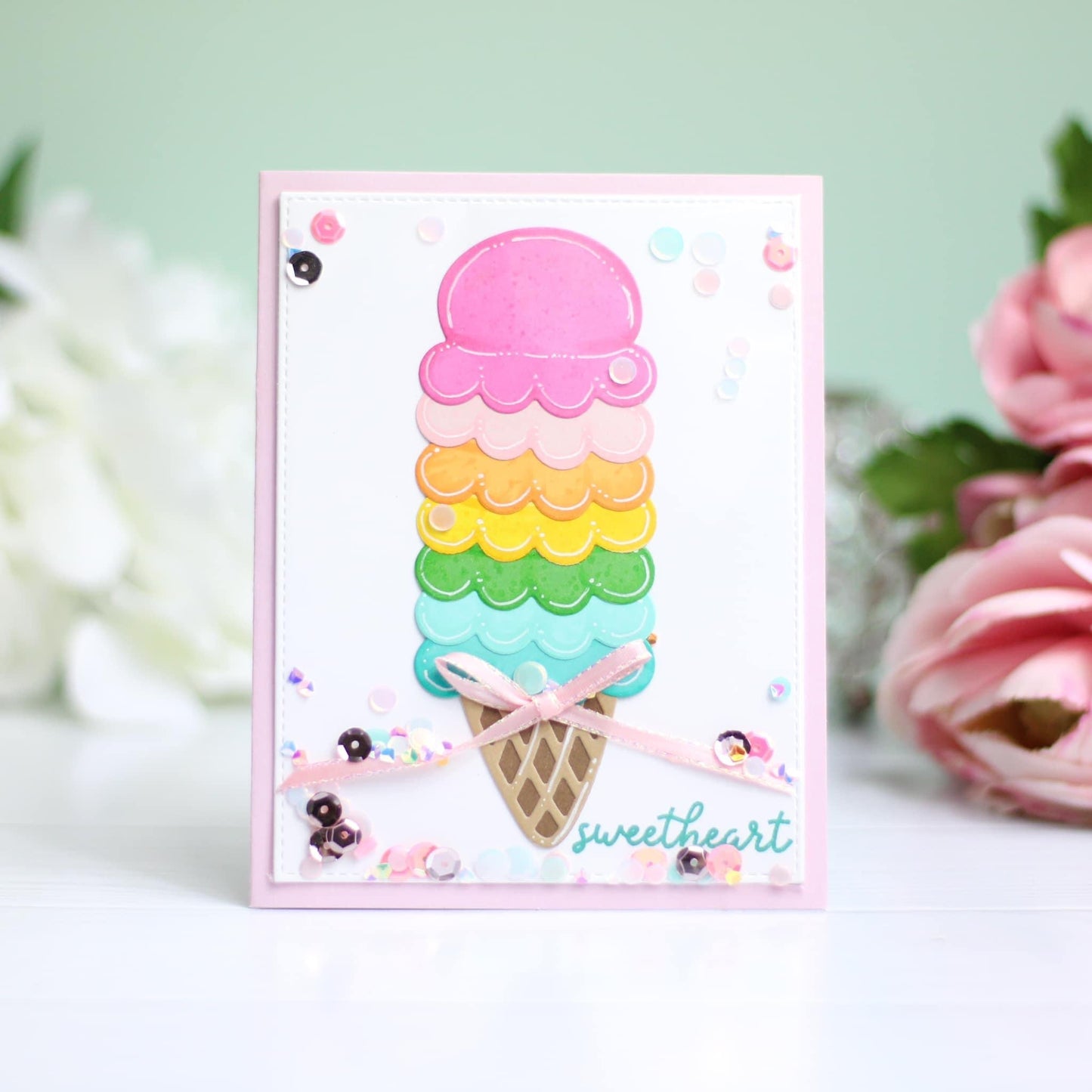 Ice Cream Sundae Die Set