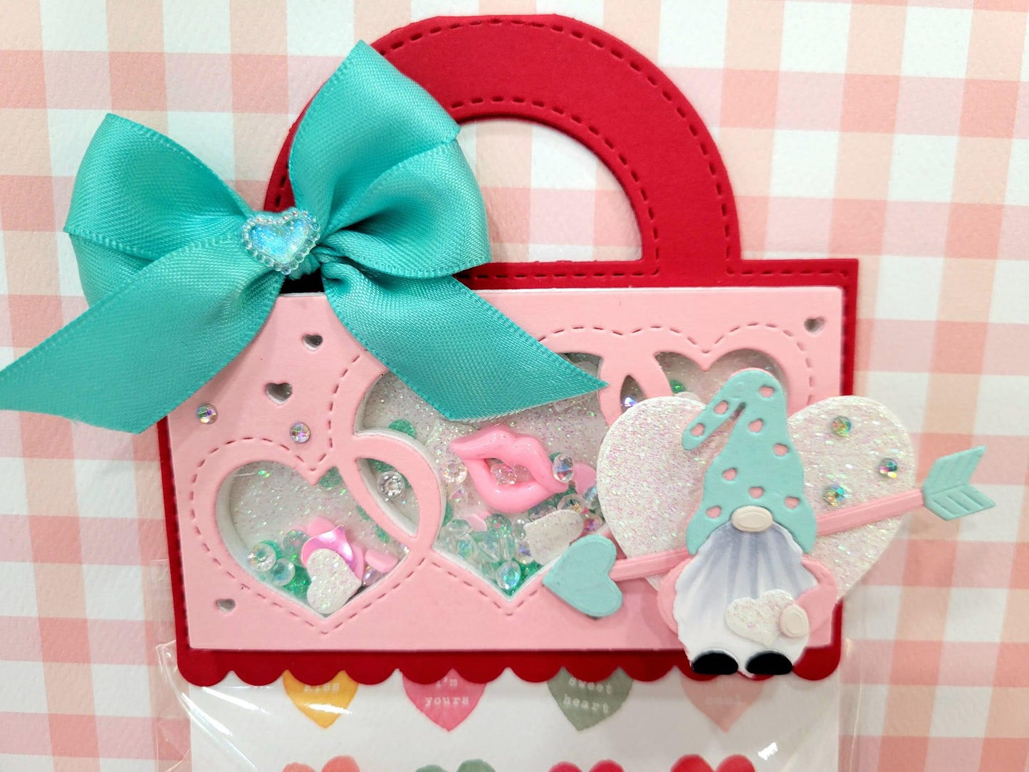 Valentine's Bag Topper Add On Die set
