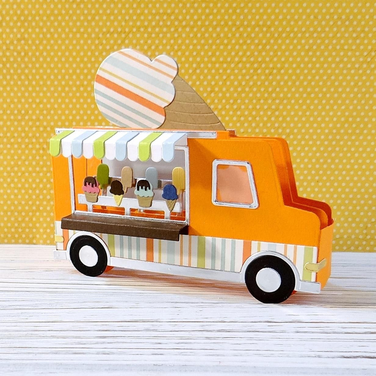 Ice Cream Truck Die Set