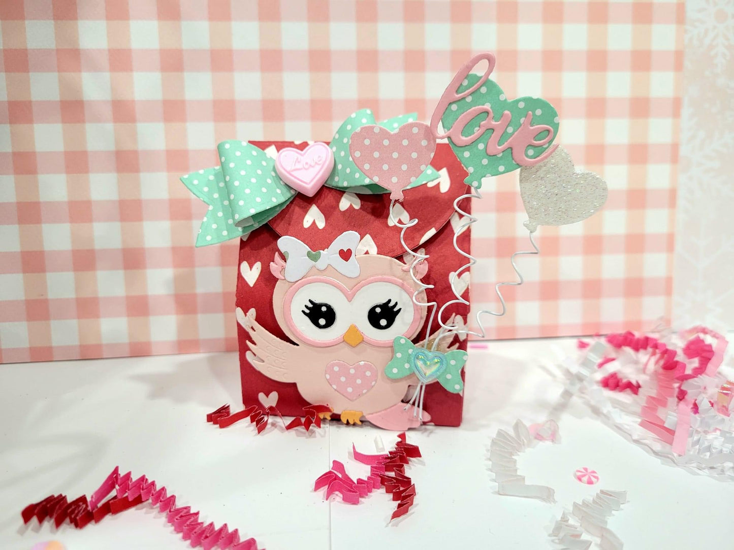 Owl Music Box Add-On Die set