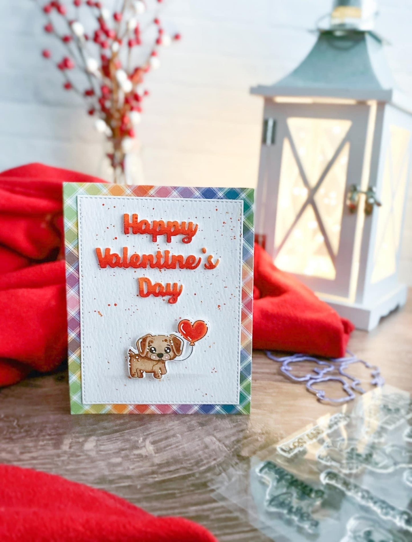 Valentine Puppies Stamp Set