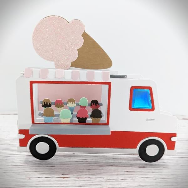 Ice Cream Truck Die Set