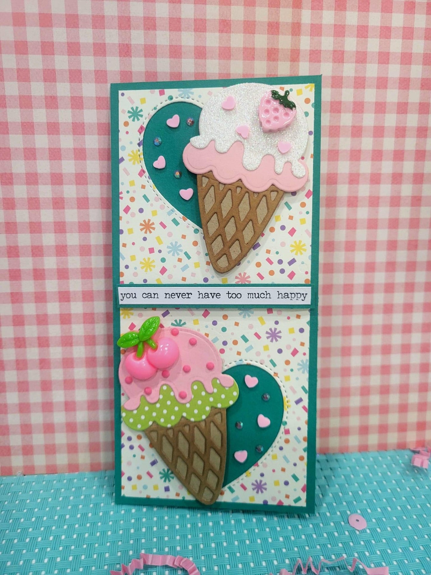 Ice Cream Sundae Die Set