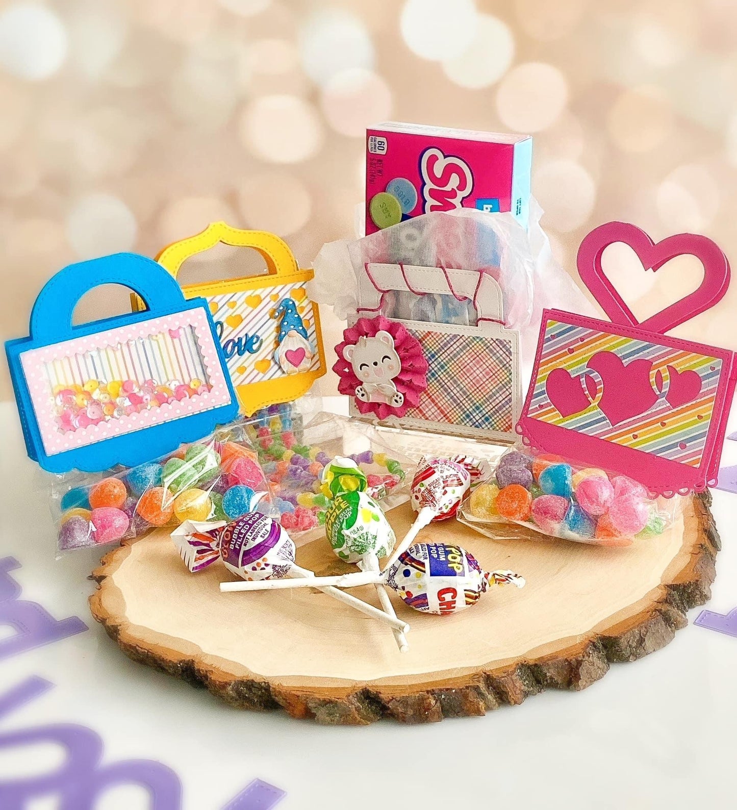 Interchangeable Heart BagTopper Die Set