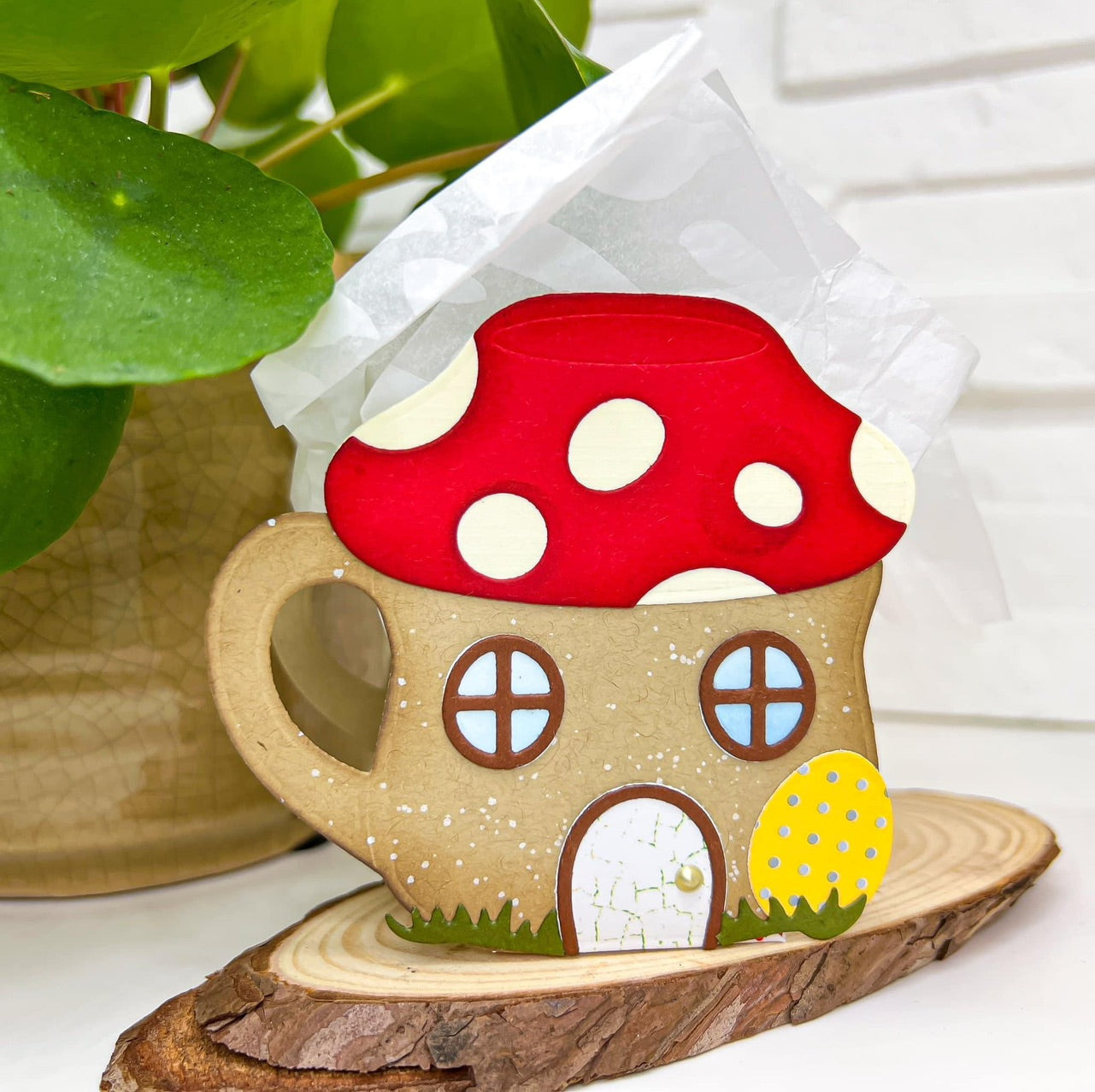 Mushroom Mug Die Set