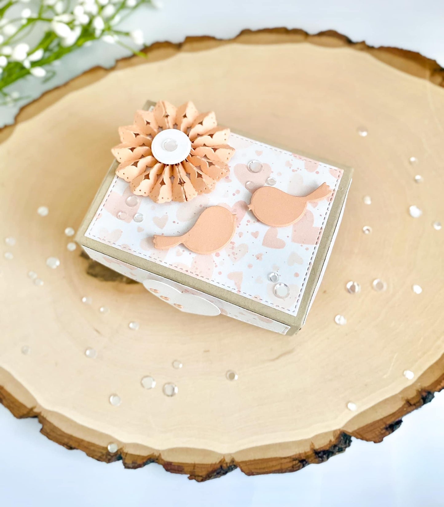 Love Birds Music Box Add-on Die