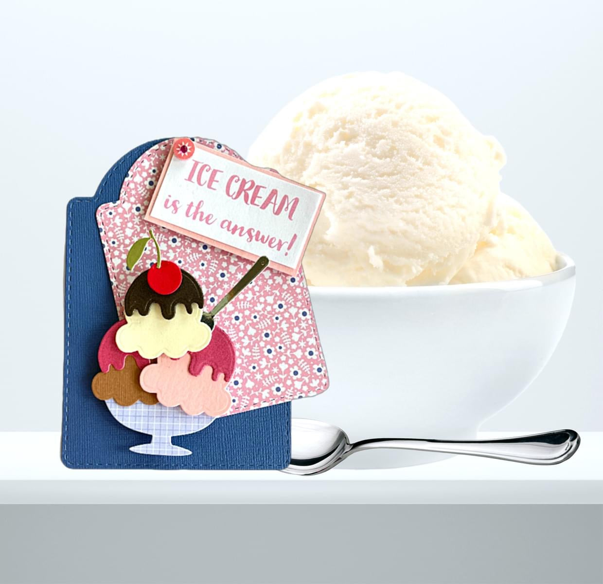 Ice Cream Sundae Die Set