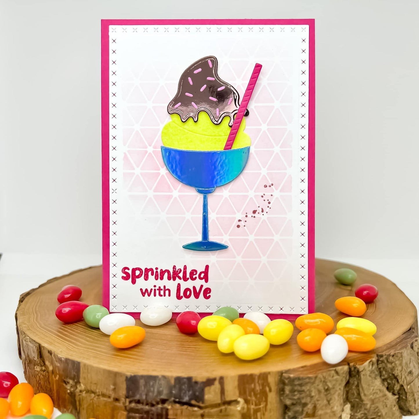 Ice Cream Sundae Die Set