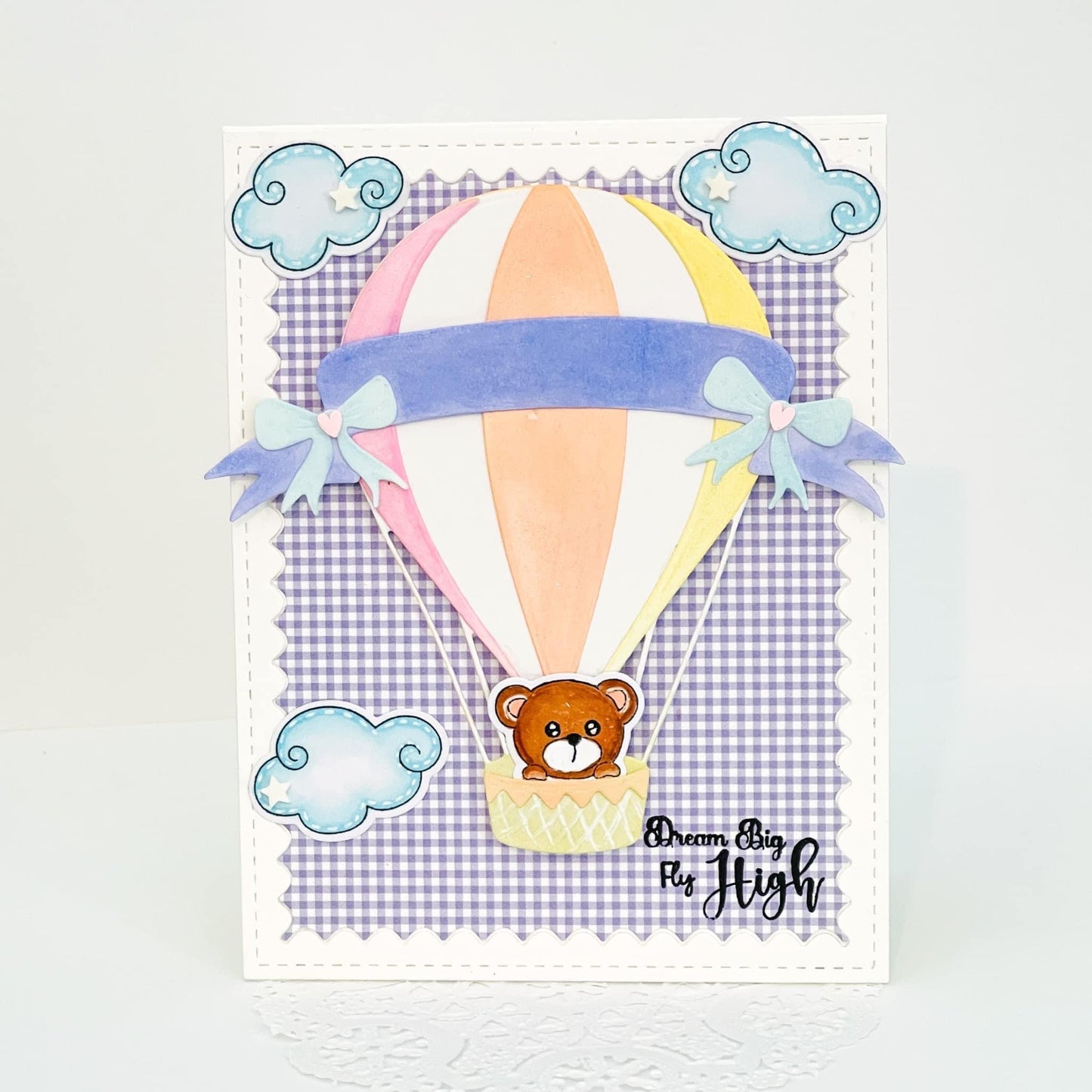 Up, Up & Away Stamp set and Pixi Cuts die set bundle
