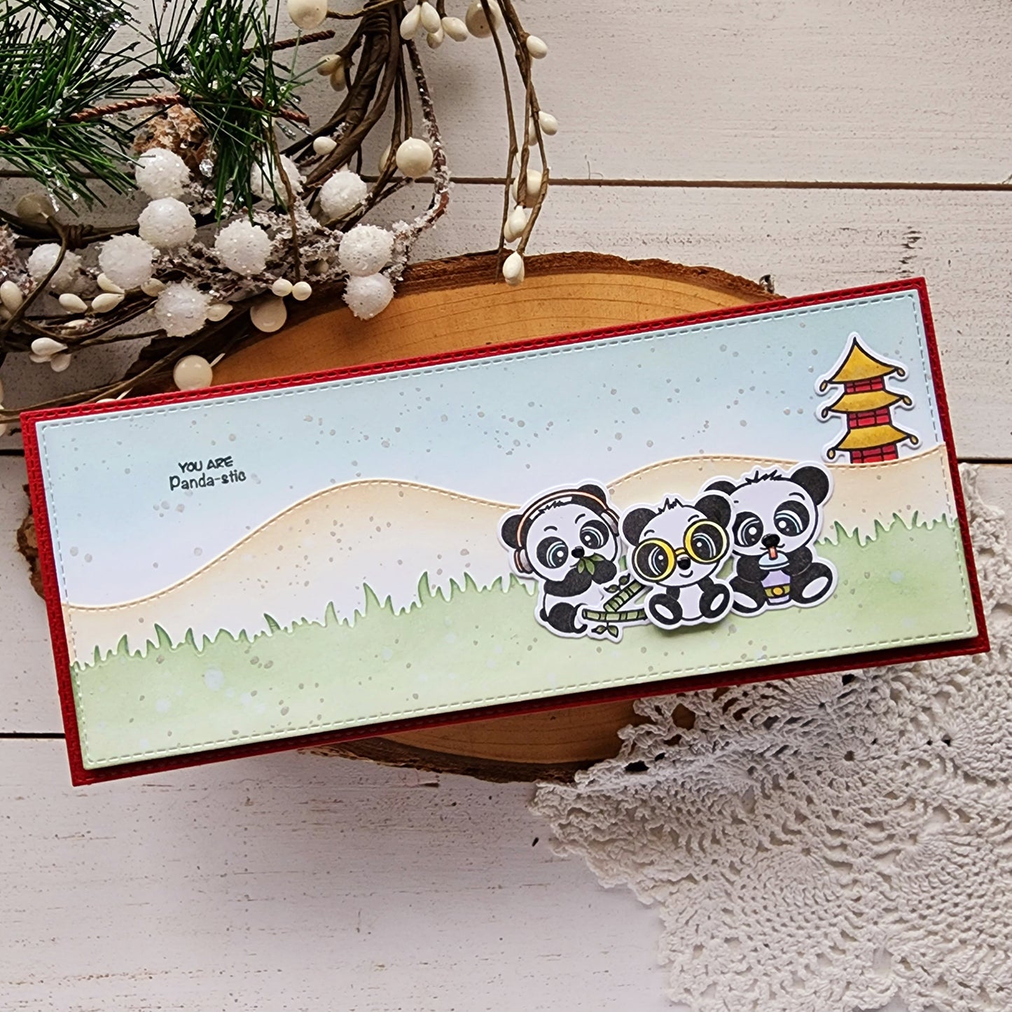 Pandastic stamp and Pixi cut Bundle