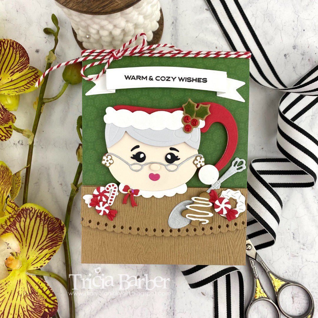 Mrs Claus Mug Die Set SOLD OUT