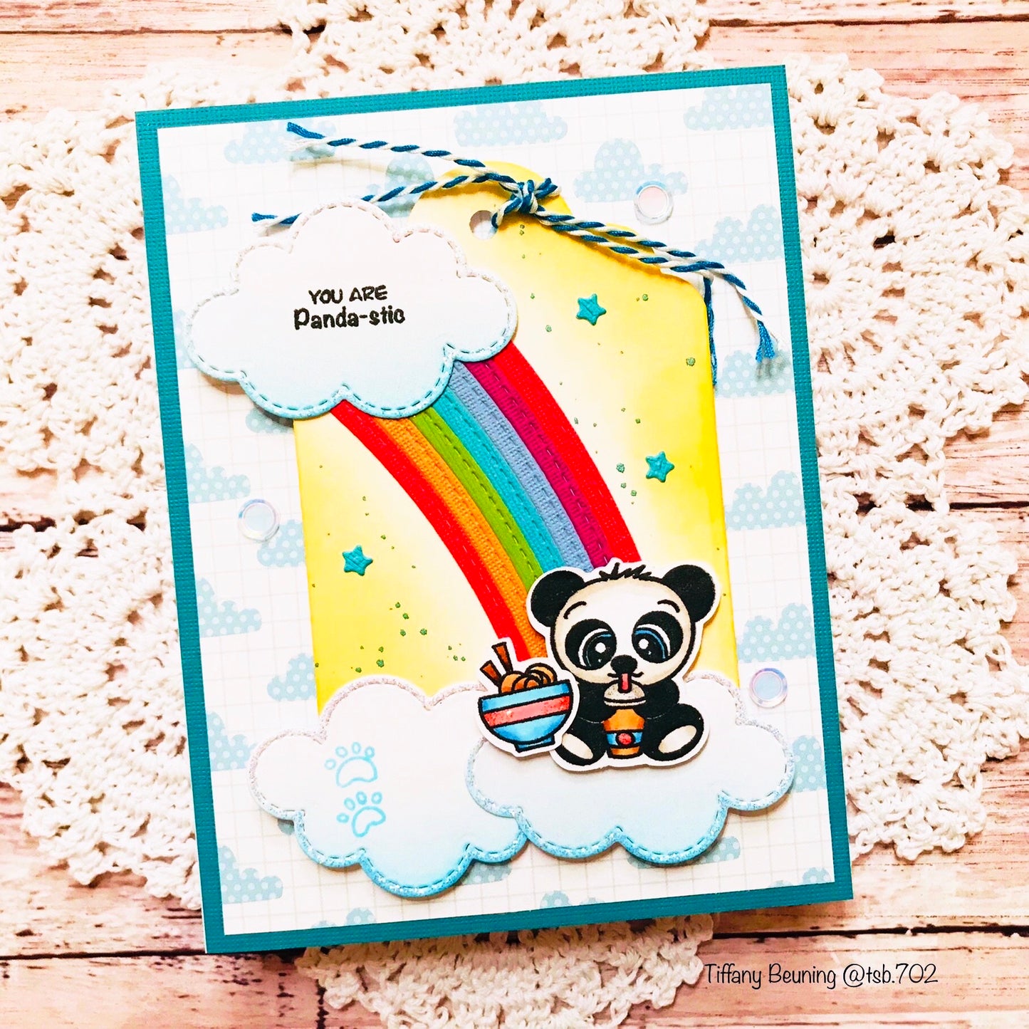 Panda-stic Stamp set