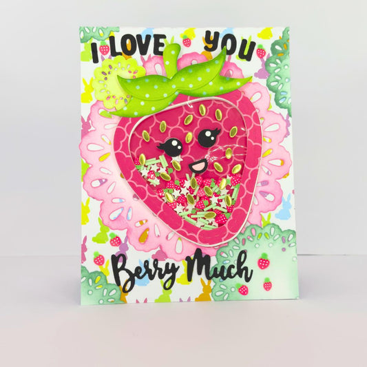Make a Strawberry Shaker Card with Rick!