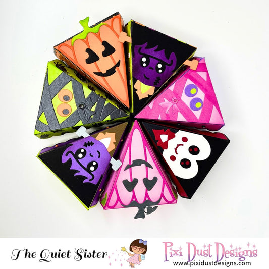 Halloween Projects with The Quiet Sister!