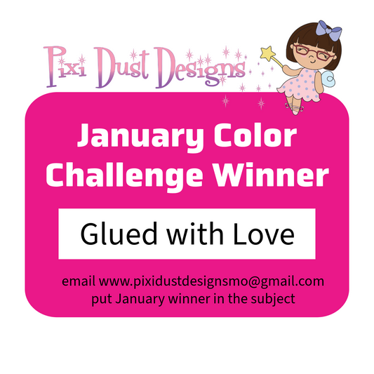 January Color Challenge Winner!