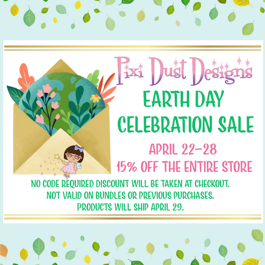 Earth Day Celebration Sale!